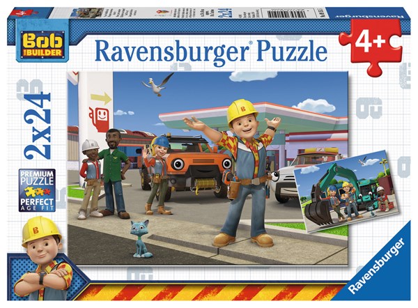 Ravensburger (09151) - "Bob the Builder" - 24 brikker puslespil