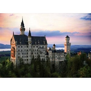 D-Toys (64301-NL07) - "Neuschwanstein Castle, Germany" - 1000 brikker puslespil