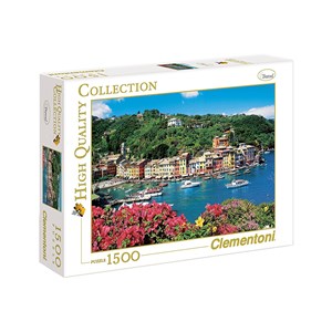 Clementoni (31986) - "Portofino" - 1500 brikker puslespil