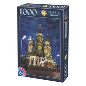 D-Toys (64301-NL10) - "Saint Basil's Cathedral" - 1000 brikker puslespil