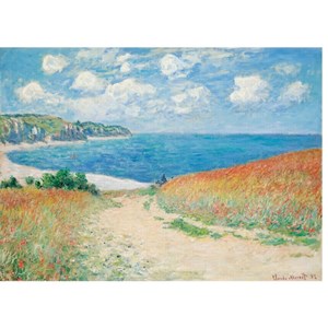 Puzzle Michele Wilson (A490-500) - Claude Monet: "Chemin dans les Blés, 1882" - 500 brikker puslespil