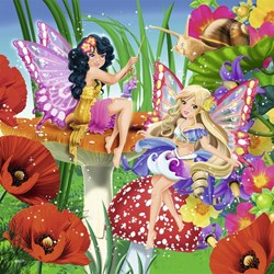 Ravensburger (09367) - "Verden af mytiske væsener" - 49 brikker puslespil