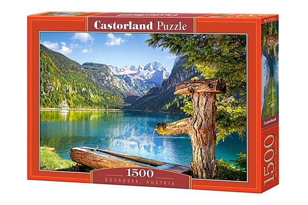 Castorland (C-151332) - "Gosausee, Austria" - 1500 brikker puslespil