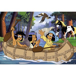 Ravensburger (07607) - "Yakari" - 12 brikker puslespil