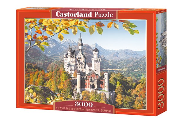 Castorland (C-300013) - "Neuschwanstein Castle, Germany" - 3000 brikker puslespil