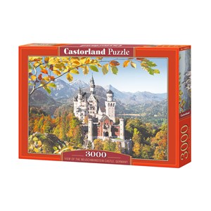 Castorland (C-300013) - "Neuschwanstein Castle, Germany" - 3000 brikker puslespil