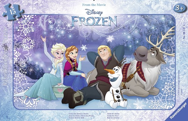 Ravensburger (06127) - "Frozen" - 15 brikker puslespil