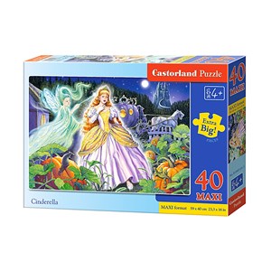 Castorland (B-040155) - "Cinderella" - 40 brikker puslespil