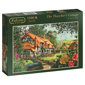 Falcon (11113) - Steve Crisp: "Thatcher's Cottage" - 1500 brikker puslespil