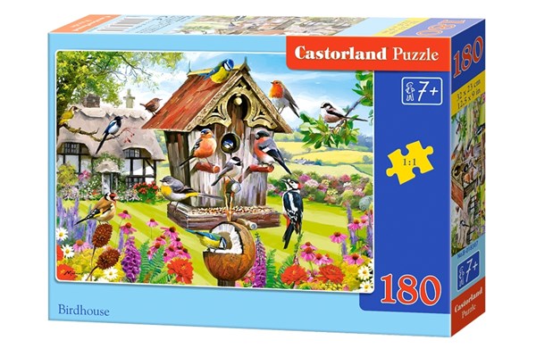 Castorland (B-018307) - "Birdhouse" - 180 brikker puslespil