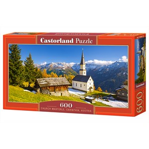 Castorland (B-060153) - "Church Marterle, Carinthia, Austria" - 600 brikker puslespil