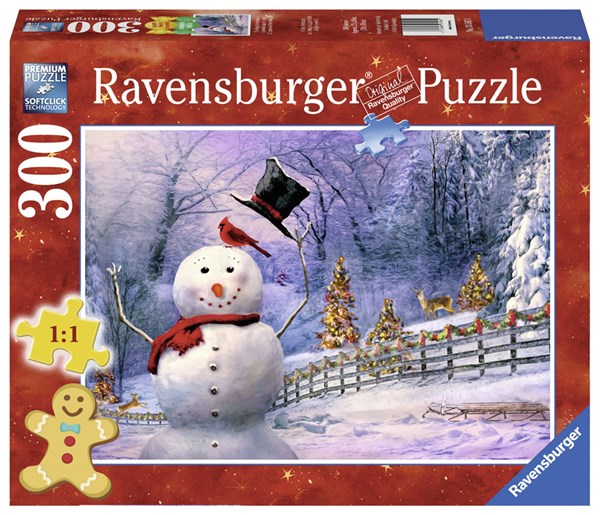 Ravensburger (13585) - "The Magical Snowman" - 300 brikker puslespil