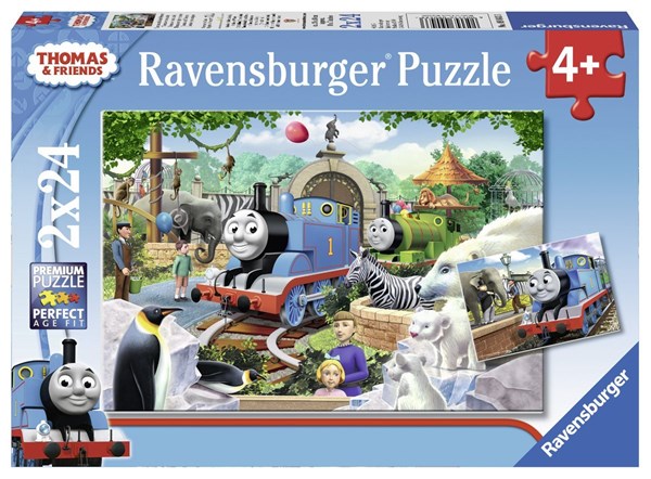 Ravensburger (09043) - "Thomas & Friends" - 24 brikker puslespil