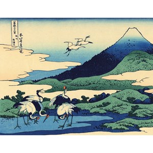 Puzzle Michele Wilson (Z22) - Hokusai: "Manor in Sagami Province" - 30 brikker puslespil