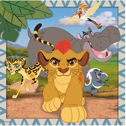 Ravensburger (09348) - "The Lion Guard" - 49 brikker puslespil