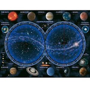 Ravensburger (16373) - "Astronomi" - 1500 brikker puslespil