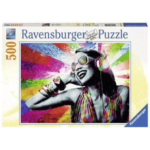 Ravensburger (14712) - "Music in the Ear" - 500 brikker puslespil