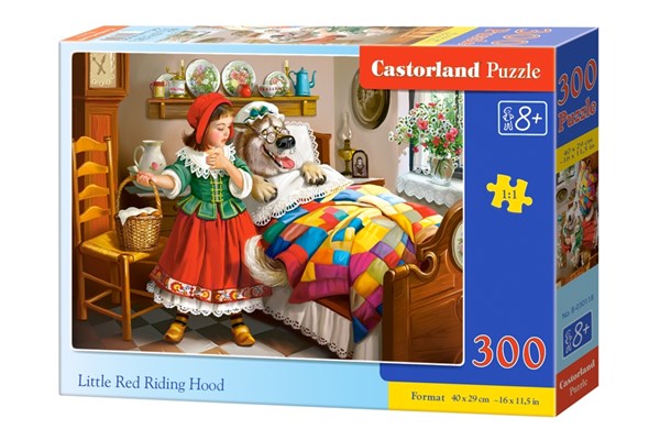 Castorland (B-030118) - "Little Red Riding Hood" - 300 brikker puslespil