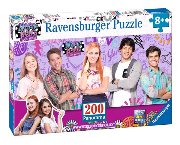 Ravensburger (12738) - "Maggie & Bianca" - 200 brikker puslespil