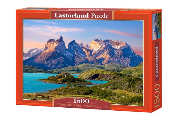 Castorland (C-150953) - "Torres del Paine National Park in Patagonia, Chile" - 1500 brikker puslespil