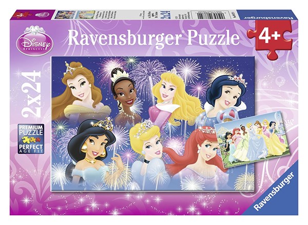 Ravensburger (08872) - "Princesses Meeting" - 24 brikker puslespil