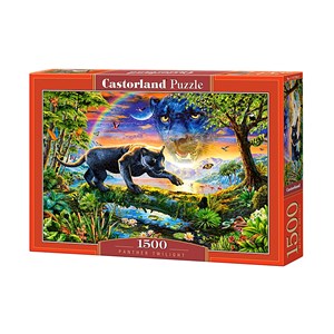 Castorland (C-151356) - "Panther Twilight" - 1500 brikker puslespil
