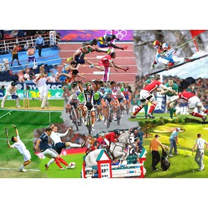 The House of Puzzles (3916) - "Sports Mixture" - 500 brikker puslespil