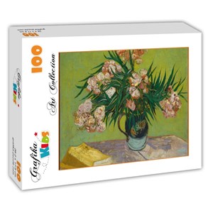 Grafika Kids (00439) - Vincent van Gogh: "Oleanders,1888" - 100 brikker puslespil