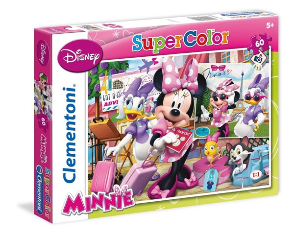 Clementoni (26900) - "Minnie" - 60 brikker puslespil