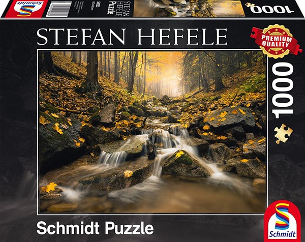 Schmidt Spiele (59385) - Stefan Hefele: "Fairytale Creek" - 1000 brikker puslespil