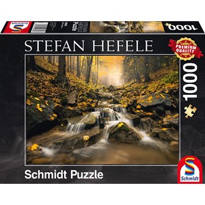 Schmidt Spiele (59385) - Stefan Hefele: "Fairytale Creek" - 1000 brikker puslespil