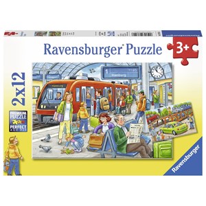 Ravensburger (07611) - "Entrez!" - 12 brikker puslespil