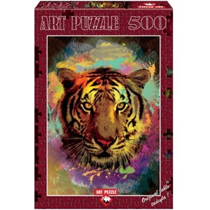 Art Puzzle (4171) - "Tiger" - 500 brikker puslespil
