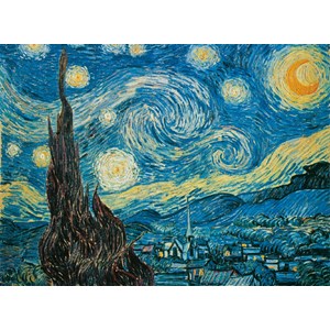 Clementoni (30314) - Vincent van Gogh: "Stjernenatten" - 500 brikker puslespil