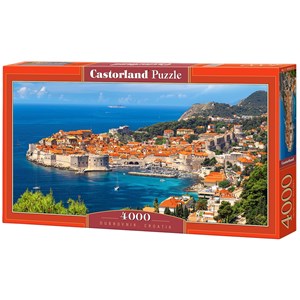Castorland (C-400225) - "Dubrovnik, Croatia" - 4000 brikker puslespil
