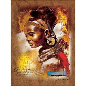 Ravensburger (15352) - "Unge afrikanske" - 1000 brikker puslespil
