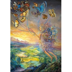 Grafika (T-00193) - Josephine Wall: "Up and Away" - 2000 brikker puslespil