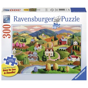 Ravensburger (13583) - Steve Klein: "Rolling Hills" - 300 brikker puslespil