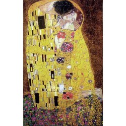 Puzzle Michele Wilson (P108-1000) - Gustav Klimt: "The Kiss" - 1000 brikker puslespil