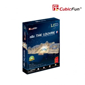 Cubic Fun (L517h) - "Le Louvre" - 137 brikker puslespil