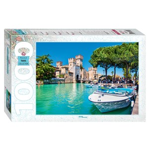 Step Puzzle (79116) - "Lake Garda" - 1000 brikker puslespil