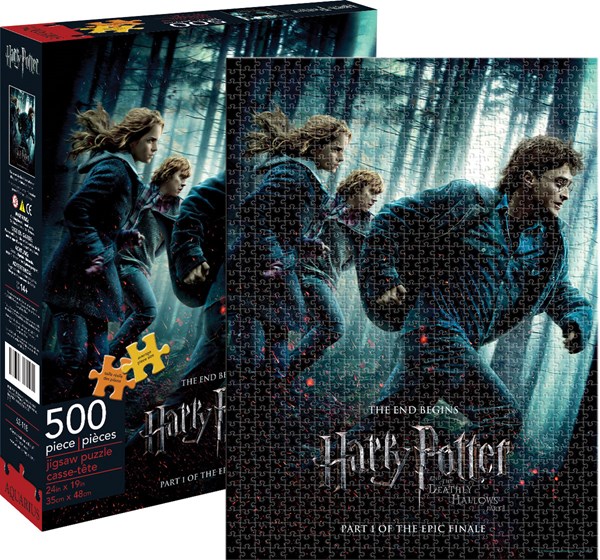 Aquarius (62118) - "Harry Potter Deathly Hallows Part I" - 500 brikker puslespil