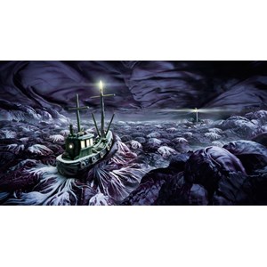 Schmidt Spiele (59374) - Carl Warner: "Stormy Sea" - 1000 brikker puslespil