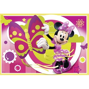 Ravensburger (09047) - "A Day with Minnie" - 24 brikker puslespil