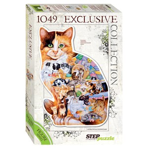 Step Puzzle (83502) - "Cat" - 1049 brikker puslespil