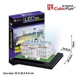 Cubic Fun (L504H) - "The White House" - 56 brikker puslespil