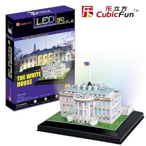 Cubic Fun (L504H) - "The White House" - 56 brikker puslespil