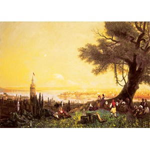 Art Puzzle (81052) - "Turkey, Galata" - 1000 brikker puslespil