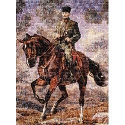 Art Puzzle (4406) - "Ghazi Mustafa Kemal Atatürk" - 1000 brikker puslespil