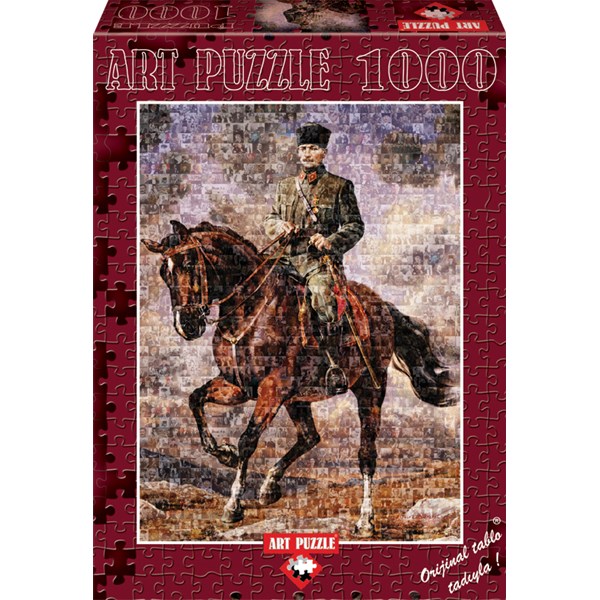 Art Puzzle (4406) - "Ghazi Mustafa Kemal Atatürk" - 1000 brikker puslespil